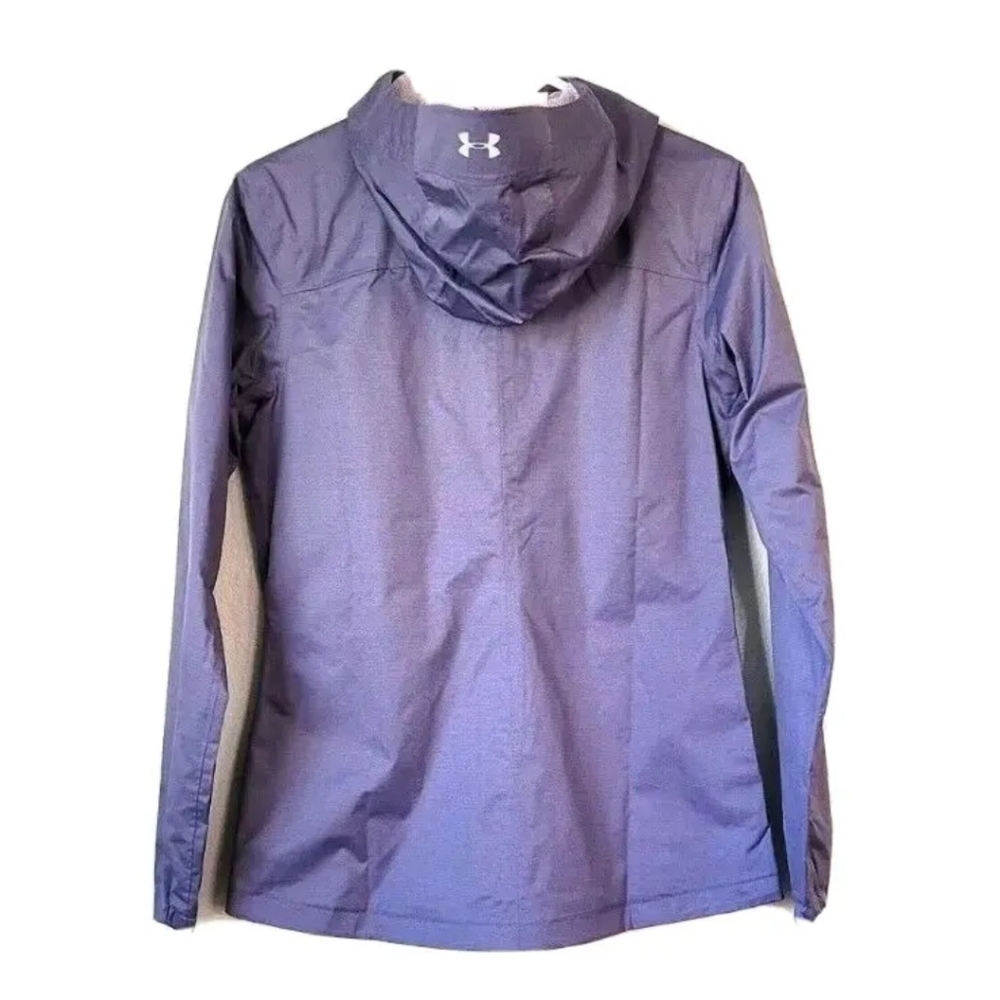 UNDER ARMOUR Storm Proof purple rain jacket NEW Size XS - Picture 2 of 9